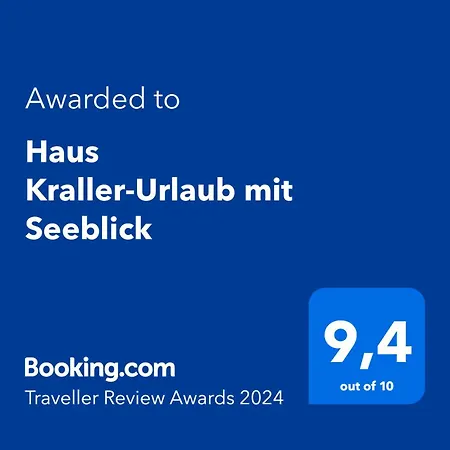 Haus Kraller-urlaub Mit Seeblick Appartamento